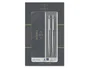 Parker Jotter Duo Juego de Escritura Acero Inoxidable Bolígrafo y Portaminas Estuche Parker