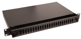 Lanview LANVIEW Fibre Patch Panel 19inch 1U 24 Ports SC Duplex/LC Quad