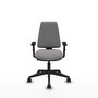 PIQUERAS Y CRESPO Silla de oficina Elche Gris con Brazos 1D