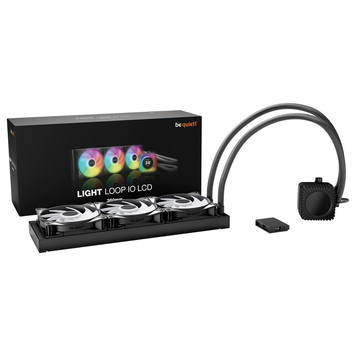 Be Quiet! LIGHT LOOP IO LCD 360 mm Negro