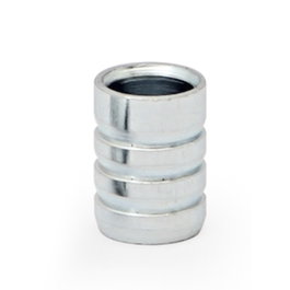 HERRAJES ALK Casquillo Centraje Mesa Hembra 8-11 Zincado para Unir Tableros y Paneles Desmontables - Acero Zincado Estable