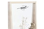 DKD Home Decor Decoración de Pared MDF Jarrones Surtido de 2 Unidades