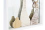 DKD Home Decor Decoración de Pared MDF Jarrones Surtido de 2 Unidades