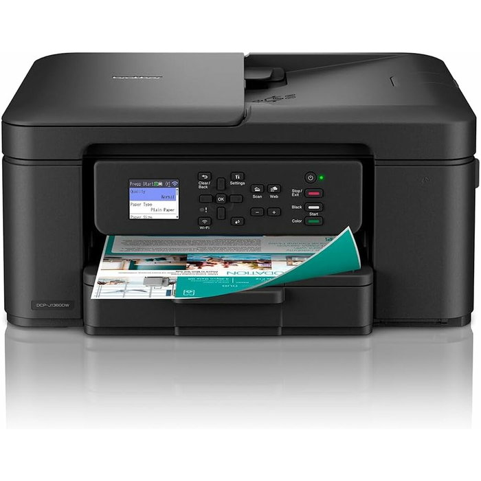 Brother DCP-J1360DW Impresora Multifunción Inyección de Tinta Negra Brother DCP-J1360DW Impresora Multifunción Inyección de Tinta Negra