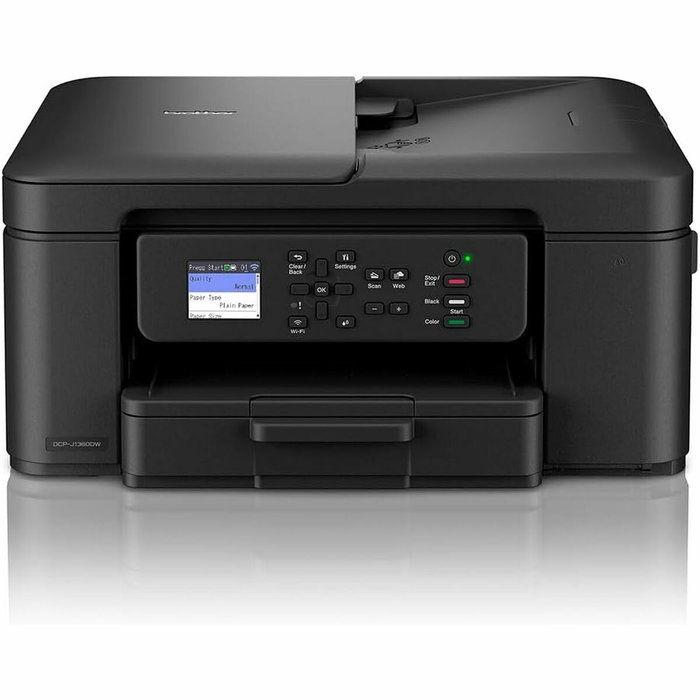 Brother DCP-J1360DW Impresora Multifunción Inyección de Tinta Negra Brother DCP-J1360DW Impresora Multifunción Inyección de Tinta Negra