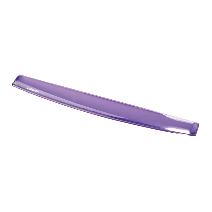 Fellowes Reposamuñecas para Teclado Crystal Gel Violeta Fellowes Reposamuñecas para Teclado Crystal Gel Violeta