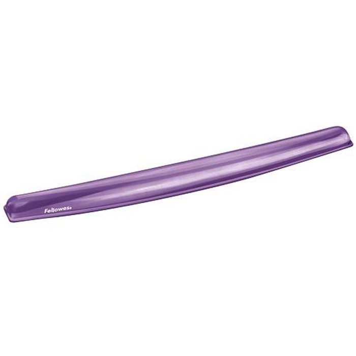 Fellowes Reposamuñecas para Teclado Crystal Gel Violeta Fellowes Reposamuñecas para Teclado Crystal Gel Violeta
