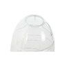 DKD Home Decor Jarrón de Cristal Transparente 11,5x11,5x28 cm