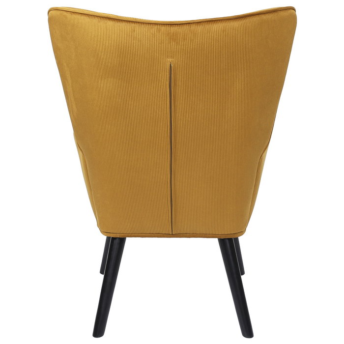 Home Deco Factory Butaca-sillón Giulia Mostaza