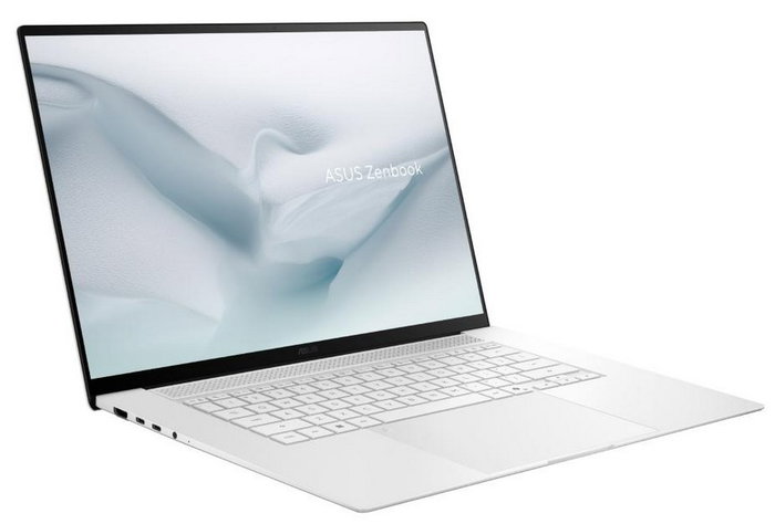 ASUS ZenBook S16 OLED UM5606GA-SR066W - Portátil 16" 3K Touch, Ryzen AI 7 445, 32GB RAM, 1TB SSD, Windows 11 Home, Blanco