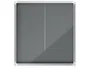 Nobo Vitrina de Anuncios Premium Plus con Puerta Corredera, Fieltro Gris, 12 x A4
