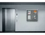 Nobo Vitrina de Anuncios Premium Plus con Puerta Corredera, Fieltro Gris, 12 x A4