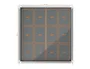 Nobo Vitrina de Anuncios Premium Plus con Puerta Corredera, Fieltro Gris, 12 x A4