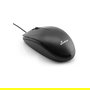 MEDIARANGE MROS212 Ratón Óptico USB para Oficina, 1000 DPI, Mano Derecha, Cable 1.5 m, Negro
