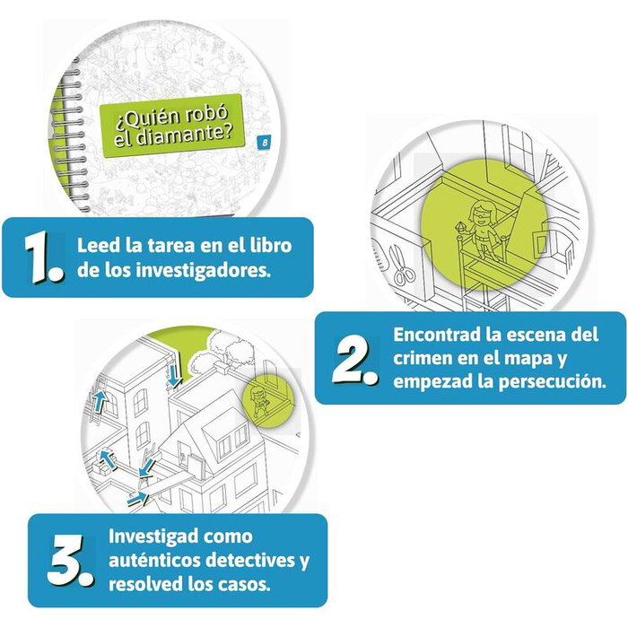 SD GAMES Que Locura de Parque Juego de Mesa, Español, Cooperativo, Deducción