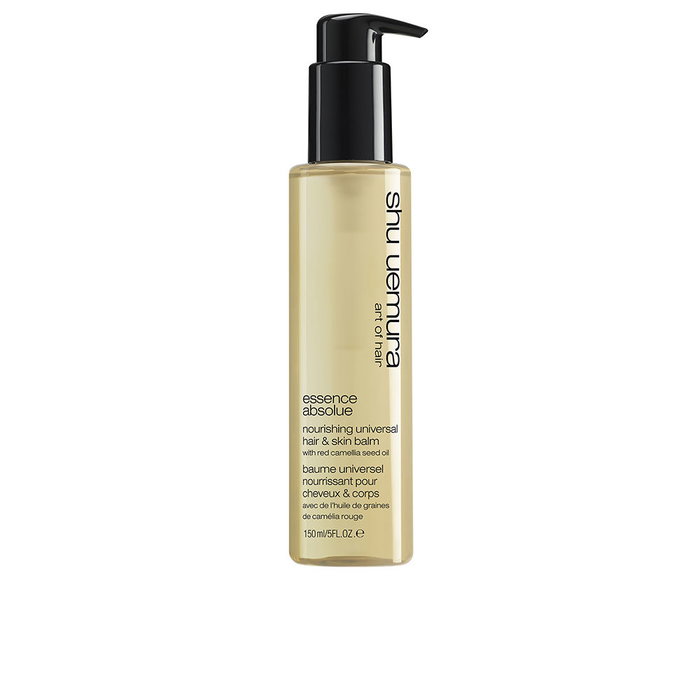 SHU UEMURA ESSENCE ABSOLUE nourishing universal hair & skin balm - Bálsamo nutritivo universal para pelo y piel, hidratación 48h, Aceite Camelia, 150 ml SHU UEMURA ESSENCE ABSOLUE nourishing universal hair & skin balm - Bálsamo nutritivo universal para pelo y piel, hidratación 48h, Aceite Camelia, 150 ml