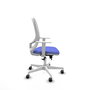 PIQUERAS Y CRESPO Silla de oficina Cilanco Azul claro y Blanco