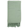 Home Deco Factory Manta Gofrada Verde Agua 130x160 cm 100% Algodón