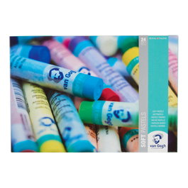 Van Gogh Set de pasteles suaves con 24 colores