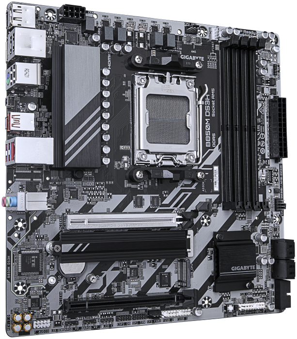 GIGABYTE B850M DS3H Placa Base Micro ATX AMD AM5 DDR5