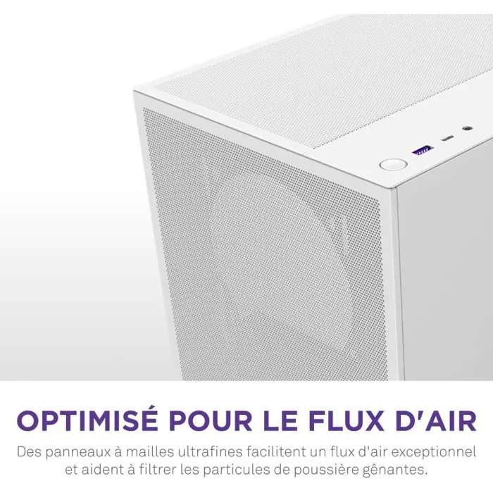 NZXT H5 Flow (2024) Blanco CC-H52FW-01 NZXT H5 Flow (2024) Blanco CC-H52FW-01