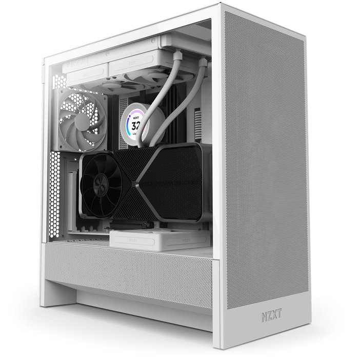 NZXT H5 Flow Blanco CC-H52FW-01 NZXT H5 Flow Blanco CC-H52FW-01