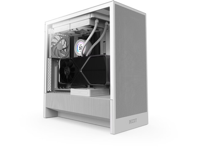 NZXT H5 Flow (2024) Blanco CC-H52FW-01 NZXT H5 Flow (2024) Blanco CC-H52FW-01