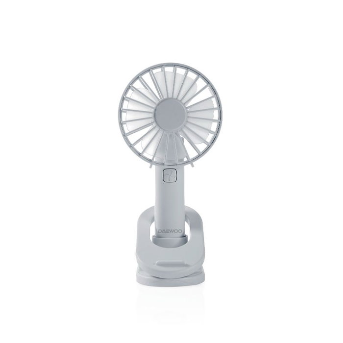 Daewoo Ventilador de Sobremesa con Clip, Orientable, 5W - Soporte para Mesa