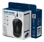 Gembird MUSW2-4B-01 Ratón Inalámbrico Dual Mode Negro
