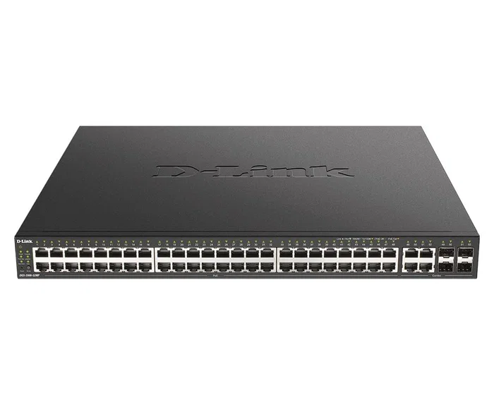 D-Link DGS-2000-52MP Switch Gestionado L2/L3 con 48 Puertos Gigabit y PoE+
