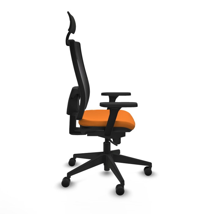 PIQUERAS Y CRESPO Silla de oficina Horna Naranja y Negro PIQUERAS Y CRESPO Silla de oficina Horna Naranja y Negro