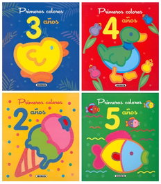 Primeros colores 2-5 años surtidos, VV.AA. - SUSAETA EDICIONES