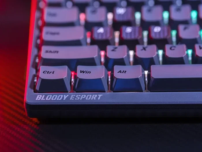 A4-Tech Bloody MS76 BLMS Teclado Gaming Magnético Gris 75%