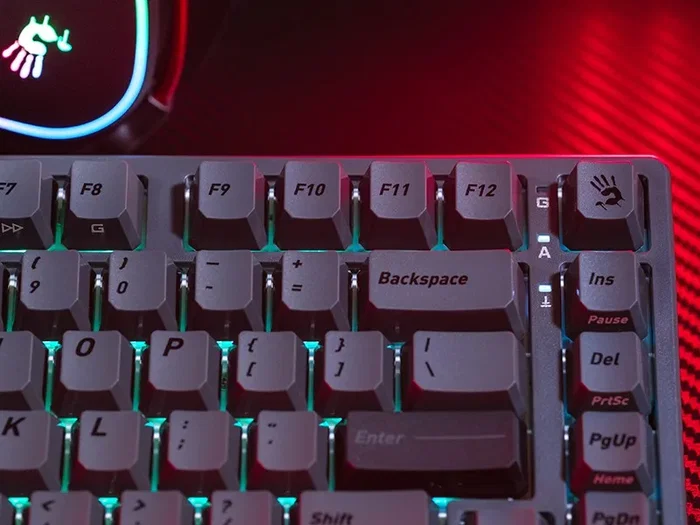 A4-Tech Bloody MS76 BLMS Teclado Gaming Magnético Gris 75%