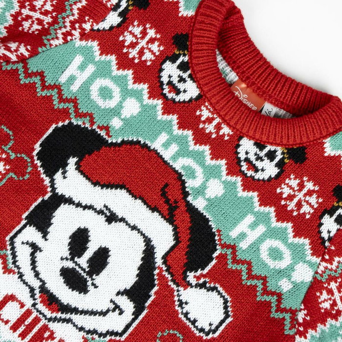 Cerdá Jersey Punto Navideño Mickey 6 Años Rojo