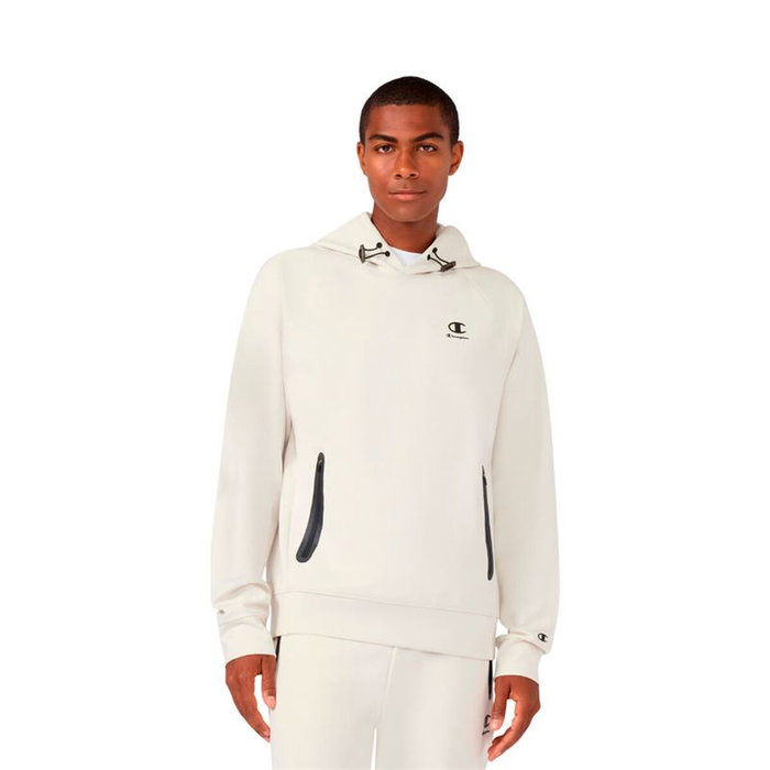 Sudadera con Capucha Hombre Champion C-Tech Blanco L/XL Sudadera con Capucha Hombre Champion C-Tech Blanco L/XL