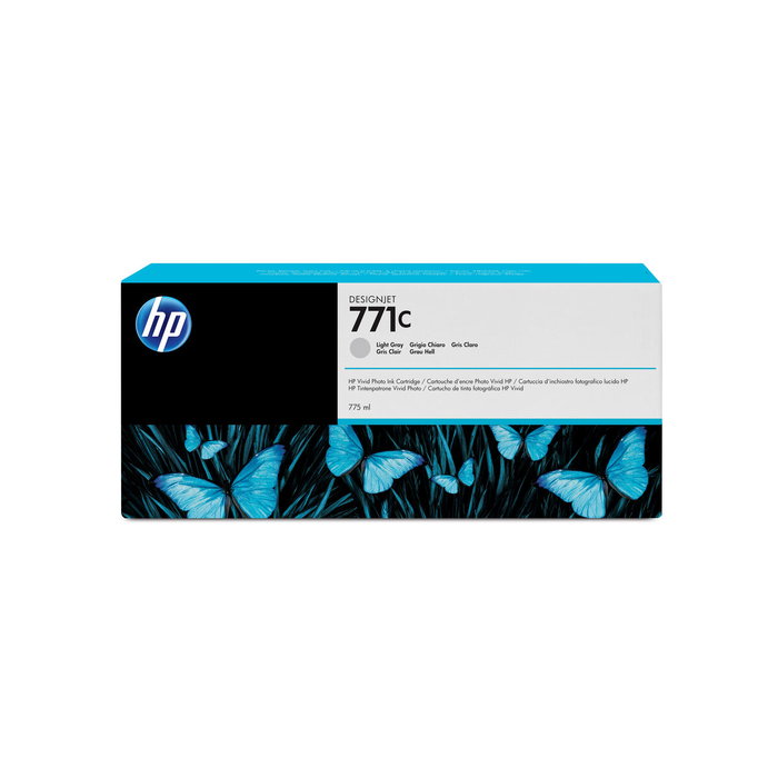 HP Cartucho de tinta DesignJet 771C Gris claro 775ml