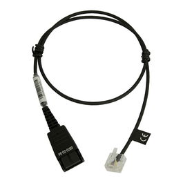 Jabra 8800-00-94 Cable QD a RJ45 Recto 0.5 metros para Agfeo ST40