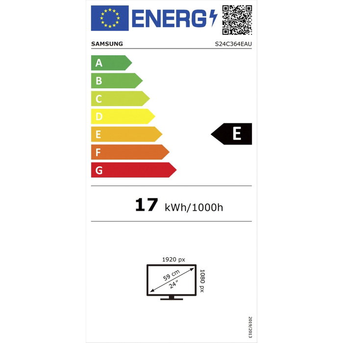 Samsung S24C364EAU Essential Curved Monitor 24'' Full HD Negro Samsung S24C364EAU Essential Curved Monitor 24'' Full HD Negro