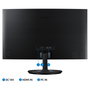 Samsung S24C364EAU Monitor Curvo 24" 1920x1080 Full HD 75Hz 4ms VA FreeSync HDMI VGA Negro