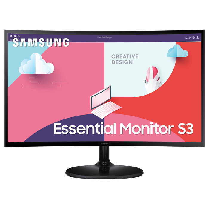 Samsung S24C364EAU Monitor Curvo 24" 1920x1080 Full HD 75Hz 4ms VA FreeSync HDMI VGA Negro