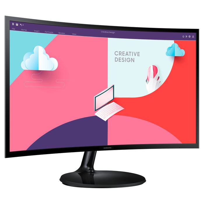 Samsung S24C364EAU Monitor Curvo 24" 1920x1080 Full HD 75Hz 4ms VA FreeSync HDMI VGA Negro