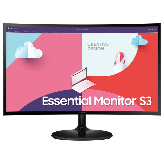 Samsung S24C364EAU Monitor Curvo 24" 1920x1080 Full HD 75Hz 4ms VA FreeSync HDMI VGA Negro
