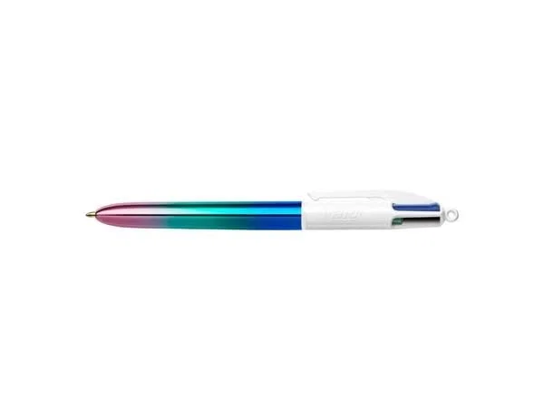 BIC Bolígrafo 4 Colores Gradient Caja de 12 Unidades