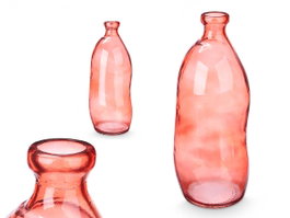 GIFTDECOR Botella Alta Irregular Teja