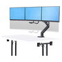 Startech Soporte de Sobremesa para Tres Monitores 27", VESA 75x75 / 100x100