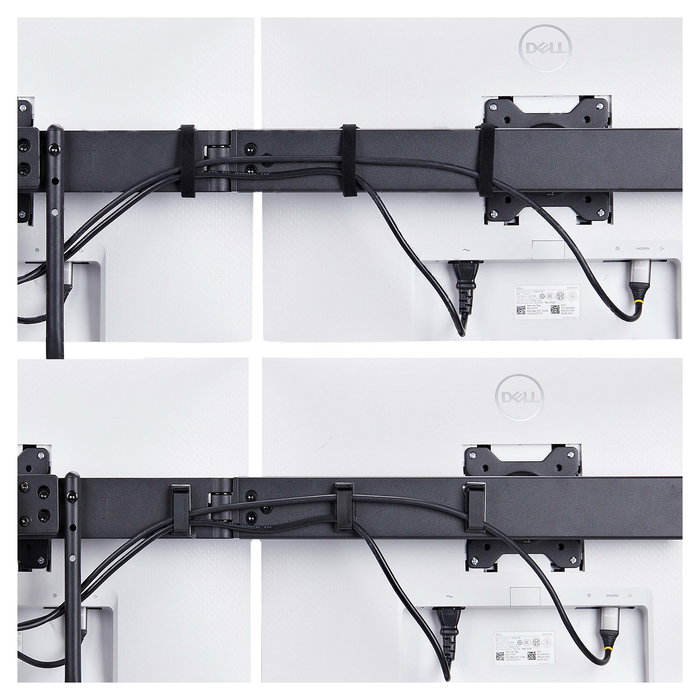 Startech Soporte de Sobremesa para Tres Monitores 27", VESA 75x75 / 100x100