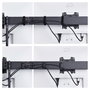 Startech Soporte de Sobremesa para Tres Monitores 27", VESA 75x75 / 100x100