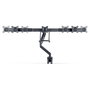 Startech Soporte de Sobremesa para Tres Monitores 27", VESA 75x75 / 100x100