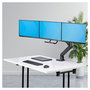 Startech Soporte de Sobremesa para Tres Monitores 27", VESA 75x75 / 100x100